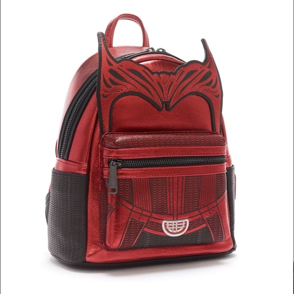 Disney Scarlet Witch Loungefly Mini Backpack - Picture 1 of 14